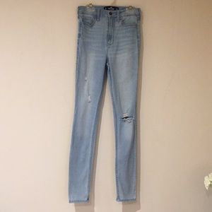 Ultra High Rise Skinny Stretch Jeans